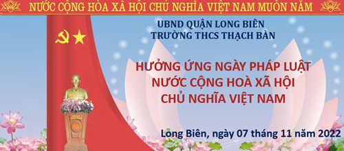 Hưởng ứng Ngày Pháp luật nước Cộng hòa xã hội chủ nghĩa Việt Nam - Hoạt động thường niên của thầy và trò nhà trường