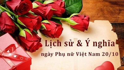 Ngày Phụ nữ Việt Nam 20/10: Nguồn gốc và ý nghĩa lịch sử