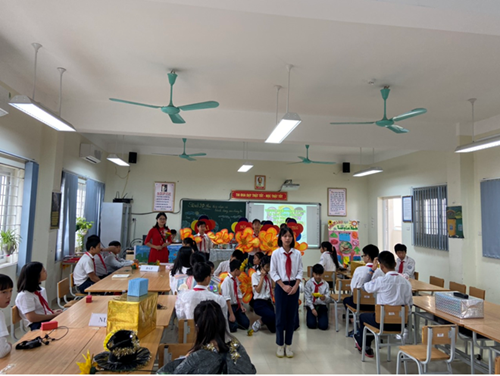 Phong trào thi giáo viên dạy giỏi của trường THCS Thanh Am