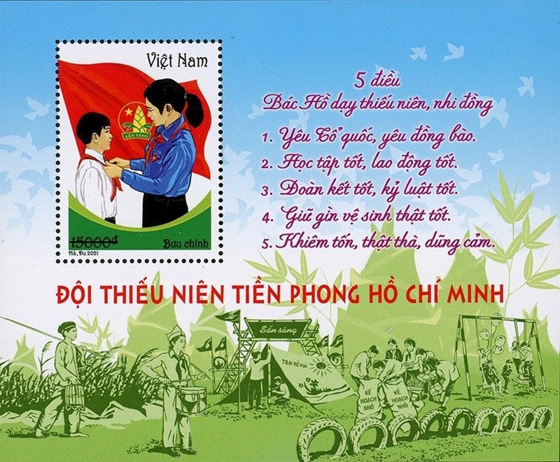 Tuyên truyền kỷ niệm 81 năm thành lập Đội thiếu niên tiền phong Hồ Chí Minh (15/5/1941 – 15/5/2022)