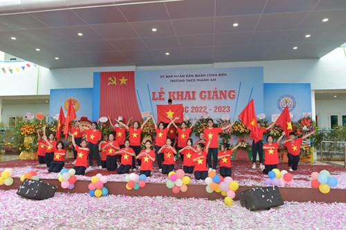 THCS Thanh Am chào đón năm học mới 2022-2023