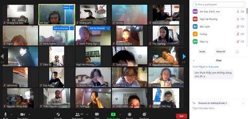 Học sinh dừng đến trường nhưng không dừng việc học ! - Trường THCS Thượng Thanh tiến hành dạy học trực tuyến từ ngày 01/02/2021