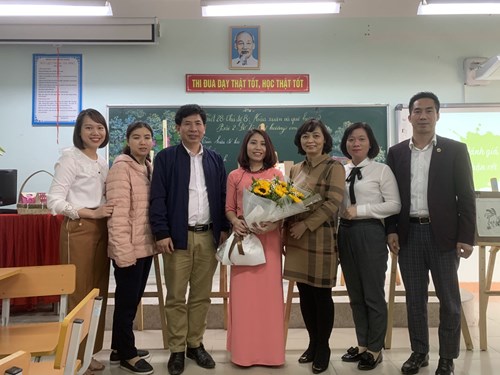 Tiết thi Giáo viên giỏi cấp Quận môn Mĩ thuật năm học 2020 – 2021 - Cô giáo Nguyễn Thị Hải Anh