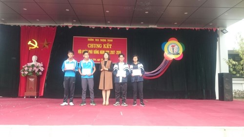 Trường THCS Thượng Thanh tưng bừng tổ chức Chung kết Hội khỏe Phù Đổng năm học 2017-2018