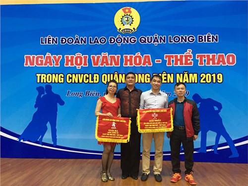 Ngày hội Văn hóa thể thao cán bộ, giáo viên, nhân viên quận Long Biên năm học 2018 - 2019