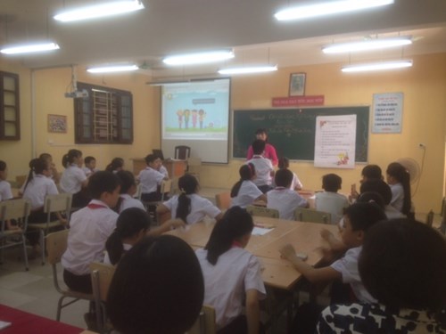 Trường THCS Việt Hưng thực hiện thành công chuyên đề cấp Quận