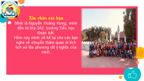 Bài thu hoạch thăm quan di tích đình Thanh Am và đền Trấn Vũ - Nguyễn Hoàng Hưng - HS lớp 3A2 năm học 2019-2020