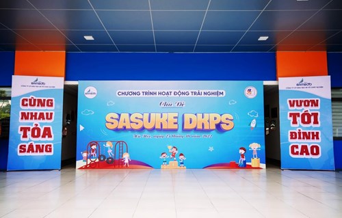 Ngày hội SASUKE DKPS - Hoạt động trải nghiệm bổ ích cho học sinh