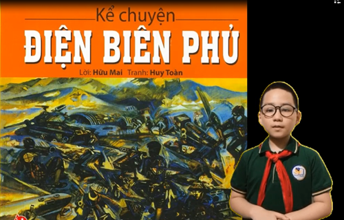 SBD 18_Nguyễn Khắc Minh Khôi, lớp 4A1, review sách Kể chuyện Điện Biên Phủ.