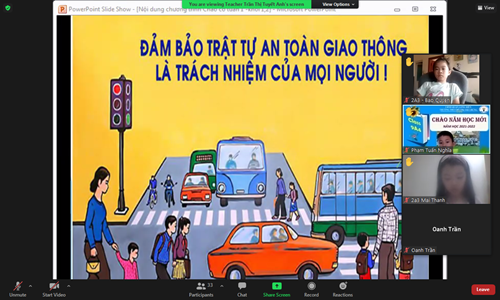 Tuyên truyền về an toàn giao thông cho học sinh Tiểu học