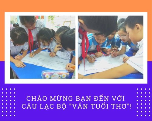 Buổi ra mắt câu lạc bộ Văn tuổi thơ 2020 của học sinh Tiểu học Đô thị Sài Đồng