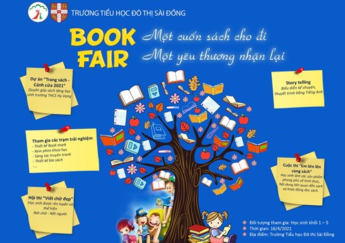 Book fair - Một cuốn sách cho đi - Một yêu thương nhận lại