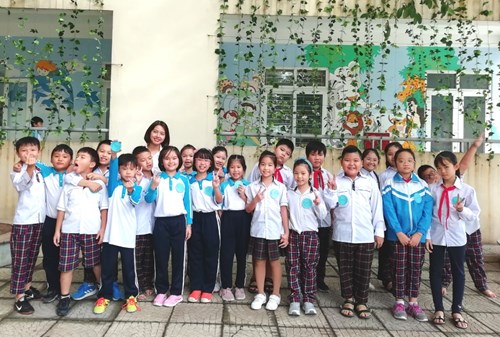 Câu lạc bộ Văn tuổi thơ - Điểm mới trong hoạt động thư viện trường TH Đô thị Sài Đồng