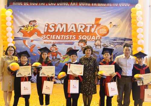 Ismarter trường Đô Thị Việt Hưng chinh phục  cuộc thi “Biệt đội khoa học”