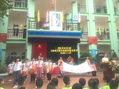 Trường Tiểu học Đức Giang tổ chức hội khỏe Phù Đổng năm học 2016-2017