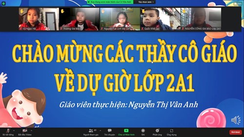 Tiết dự giờ môn Tự nhiên xã hội 2 - Đường và phương tiện giao thông - Nguyễn Thị Vân Anh 2A1