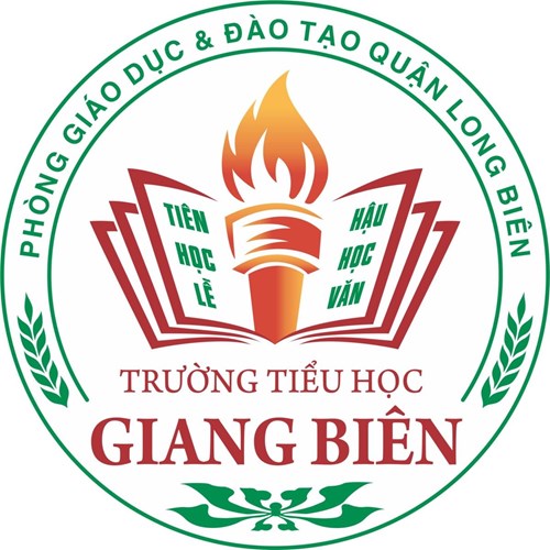 Logo của Trường Tiểu học Giang Biên