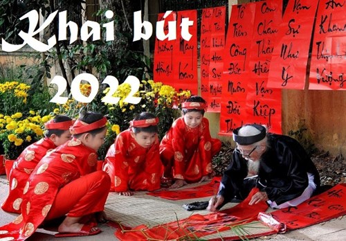 Khai bút đầu năm- Nét đẹp truyền thống Việt Nam