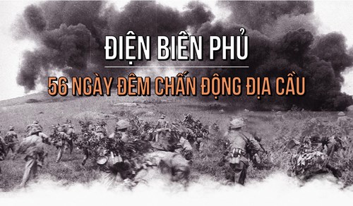 Chiến thắng Điện Biên Phủ 1954 - 56 ngày đêm lừng lẫy năm châu, chấn động địa cầu