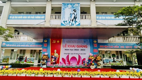 Lớp 4A1- TH Giang Biên chào mừng năm học mới 2022- 2023