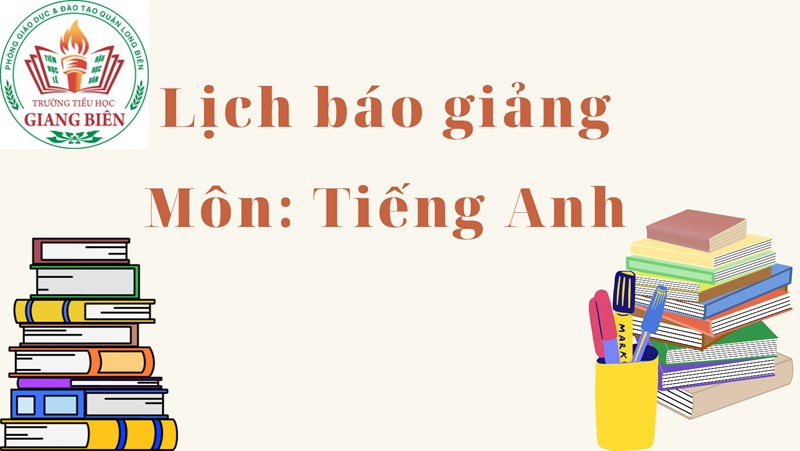 Lịch báo giảng Tuần 8 - Ms Hien