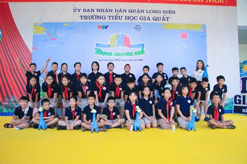 Học sinh trường Tiểu học Gia Quất tham gia vòng sơ tuyển cuộc thi Trạng Nguyên Nhí trên kênh VTV3