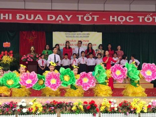 Chương trình chào mừng Ngày Nhà giáo Việt Nam (20/11/1982 - 20/11/2018)