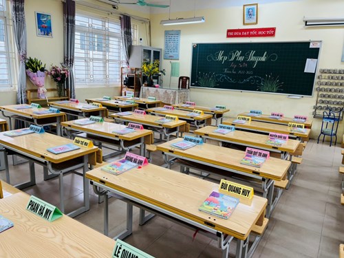 Trường tiểu học Gia Thụy tổ chức họp cha mẹ học sinh  đầu năm học 2022-2023