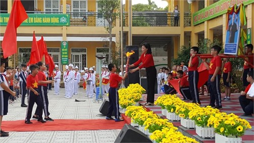 Trường Tiểu học Long Biên tổ chức các hoạt động Hội khỏe phù đổng cấp trường thiết thực chào mừng Đại hội TDTT toàn quốc lần thứ VIII