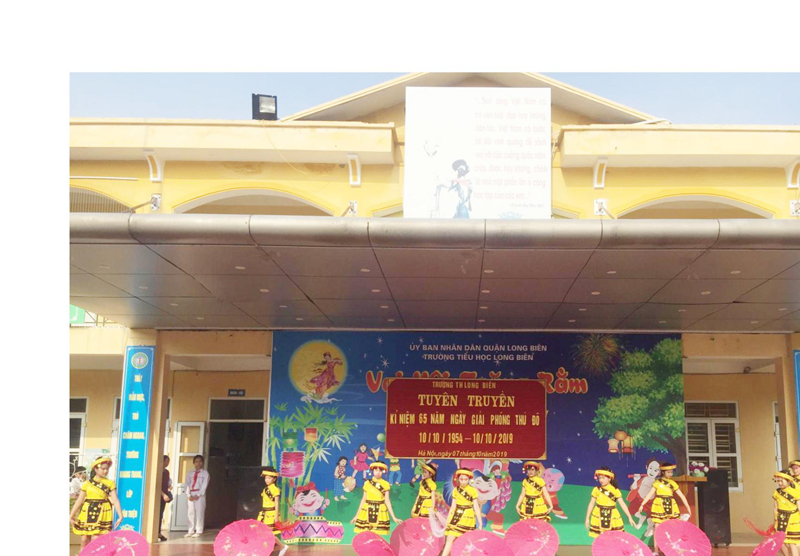 Trường Tiểu học Long Biên chào mừng 65 năm Ngày giải phóng Thủ đô (10/10/1954 -10/10/2019)
