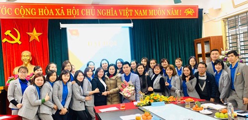 Đại hội chi đoàn trường Tiểu học Long Biên nhiệm kì 2019-2022