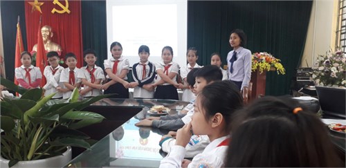 Đại hội Liên đội trường Tiểu học Long Biên nhiệm kỳ 2018 - 2019