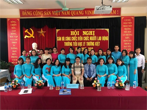 Công đoàn trường Tiểu học Lý Thường Kiệt tổ chức Hội nghị cán bộ, công chức, viên chức, người lao động - Năm học 2018-2019
