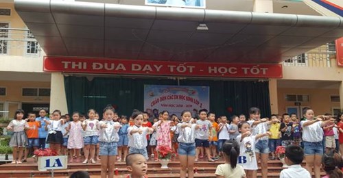 Trường Tiểu học Lý Thường Kiệt chào đón các em học sinh lớp 1 - Năm học 2018-2019
