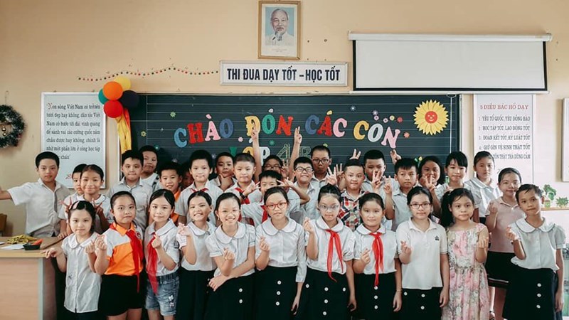 Trường Tiểu học Lý Thường Kiệt hân hoan đón các con ngày tựu trường  năm học 2019 – 2020 