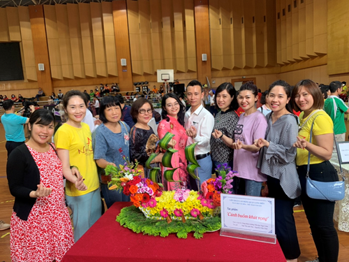 Trường Tiểu học Ngọc Lâm hưởng ứng tháng công nhân và  ngày hội văn hóa thể thao  trong CNVCLĐ quận Long Biên năm 2021