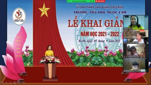 Lễ khai giảng đặc biệt của năm học 2021-2022