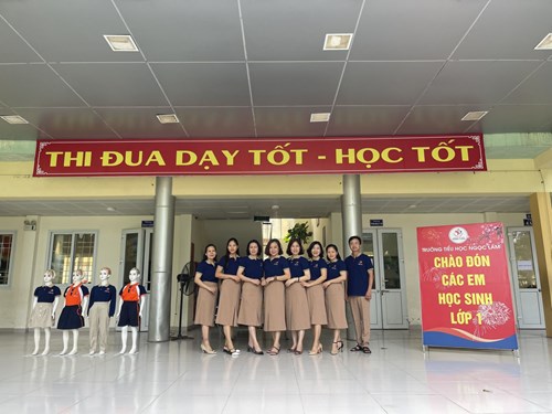 Trường Tiểu học Ngọc Lâm thực hiện công tác tuyển sinh lớp 1. Năm học 2022-2023