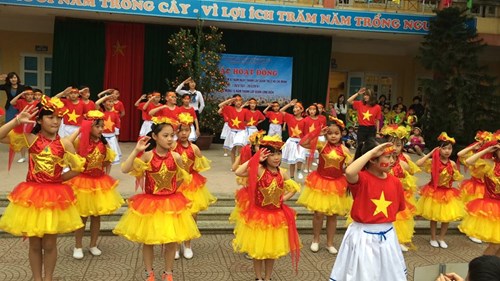 Các hoạt động chào mừng 87 năm Ngày thành lập Đoàn TNCS Hồ Chí Minh tại trường Tiểu học Ngọc Lâm