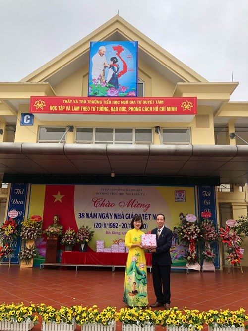 Trường Tiểu học Ngô Gia Tự long trọng tổ chức Lễ tri ân chào mừng 38 năm Ngày nhà giáo Việt Nam (20/11/1982 – 20/11/2020)