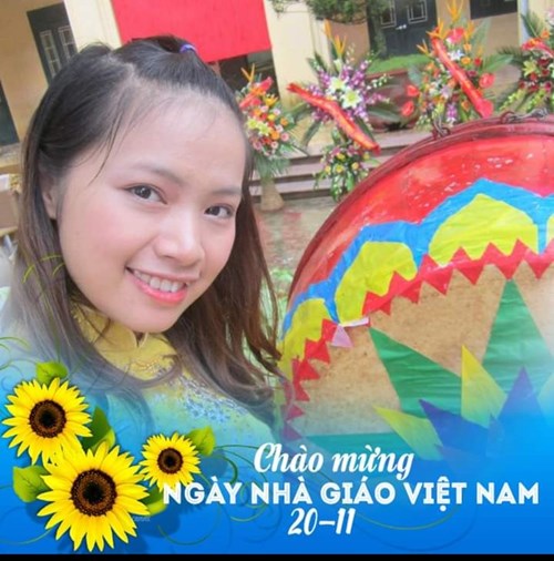 Cô giáo trẻ nhiệt huyết với nghề - Trương Thị Thúy Hà