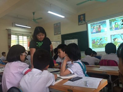 Cô giáo Võ Thị Thủy Nguyên- người đồng nghiệp chúng tôi yêu quý