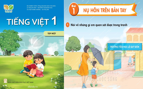 Tiếng Việt 1 - Tuần 22  - Bài 1: Nụ hôn trên bàn tay - Bộ Kết nối tri thức với cuộc sống