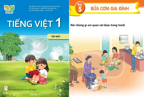 Tiếng Việt 1- Tuần 22 - Bài 5:  Bữa cơm gia đình - Bộ Kết nối tri thức