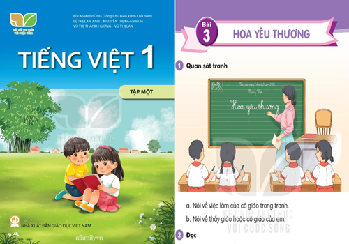 Tiếng Việt 1 - Tuần 23 - Bài 3: Hoa yêu thương