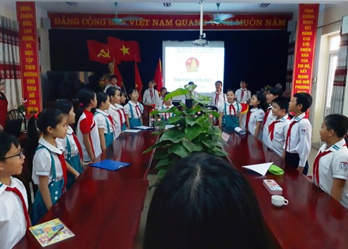 Đại hội liên đội trường tiểu học ngô gia tự

nhiệm kỳ 2018 – 2019