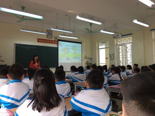 Tiểu học Phúc Đồng tham gia thi Giáo viên dạy giỏi cấp Quận
