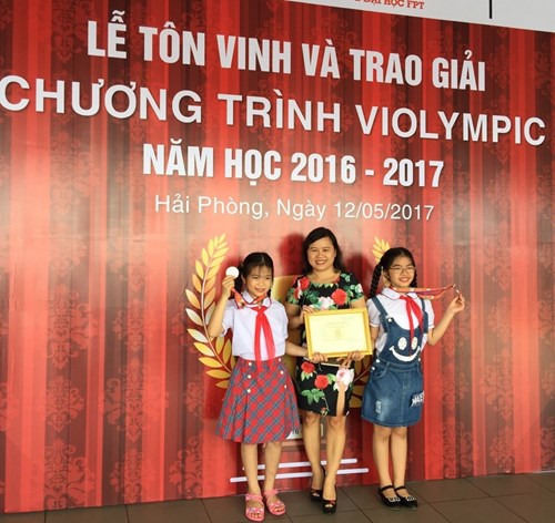 Học sinh trường Tiểu học Phúc Lợi đạt thành tích mới trong cuộc thi giải toán Violympic Tiếng Anh cấp Quốc gia