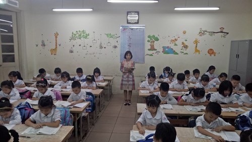 Hội thi Giáo viên dạy giỏi cấp trường năm học 2020 - 2021 trường TH Sài Đồng