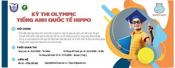 Kỳ thi olympic tiếng anh quốc tế hippo 2020